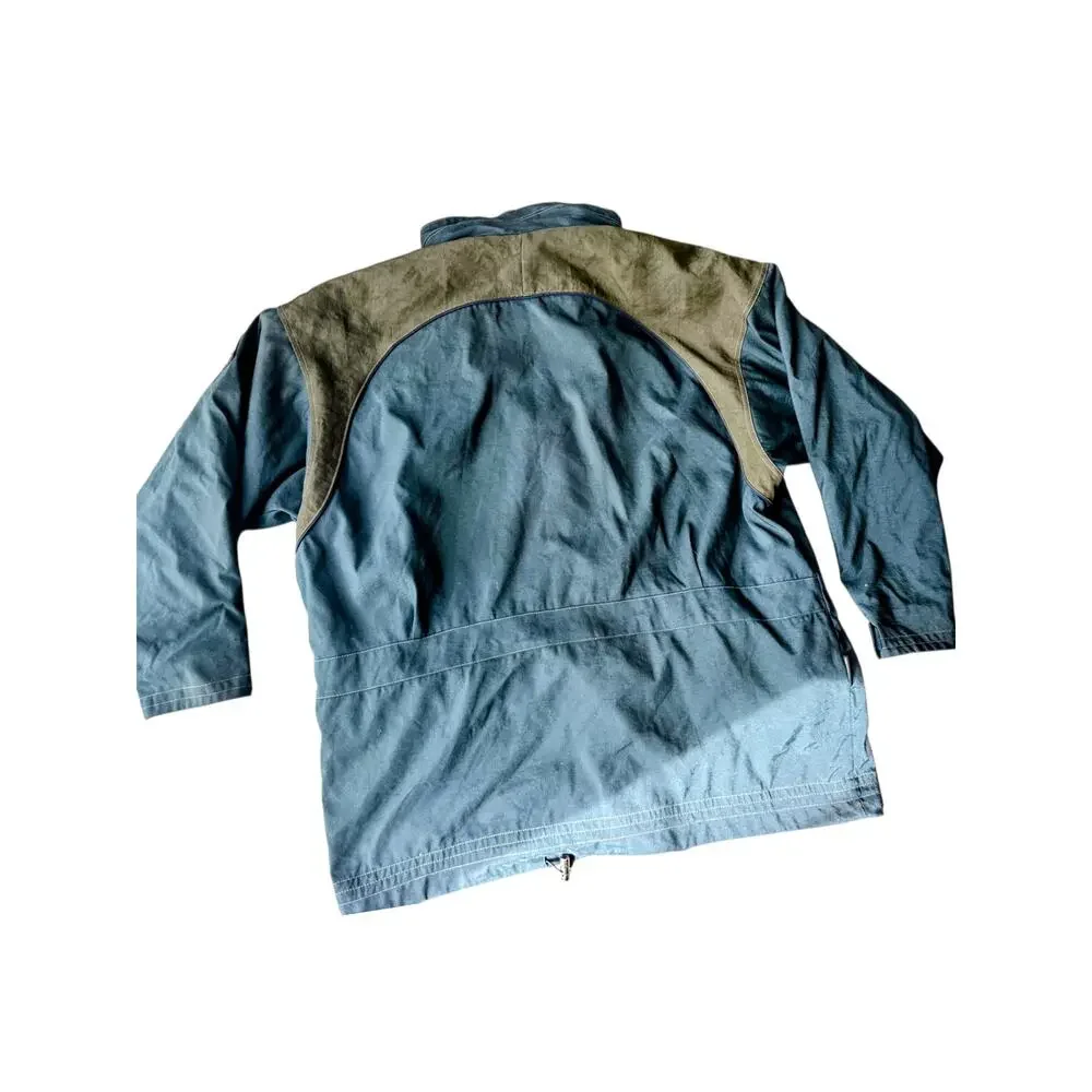 Vintage 90s Columbia Convert Jacket Men's XL Taiwan Gray Tan Snowboard Ski